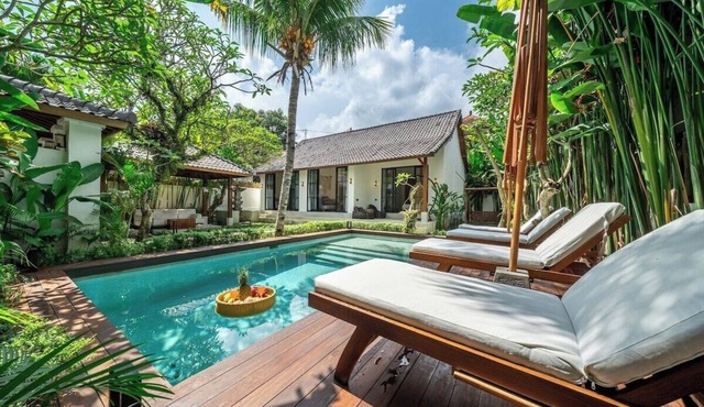 Tropical 2BR in Serene Ubud w Pool & Huge Garden in Ubud