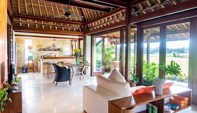 Two-Bedroom Villa with Rice-fields view Ubud