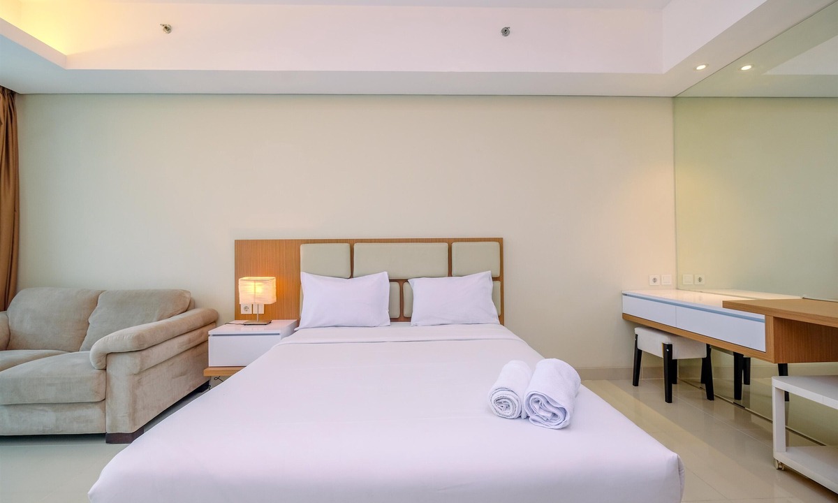 Bangka Apartment | Cozy Living And Spacious Studio At 28Th Floor Kemang Village Apartment