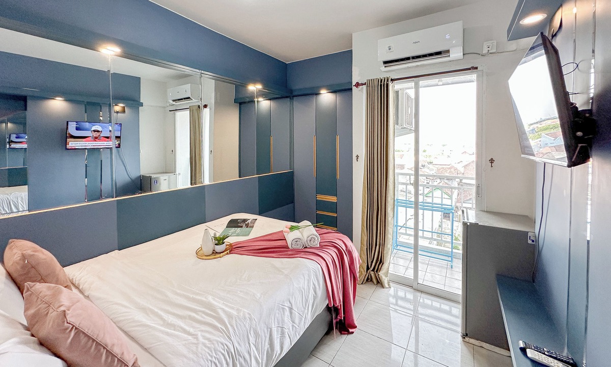 Sidoarjo Apartment | Restful Blue Studio At Suncity Residence