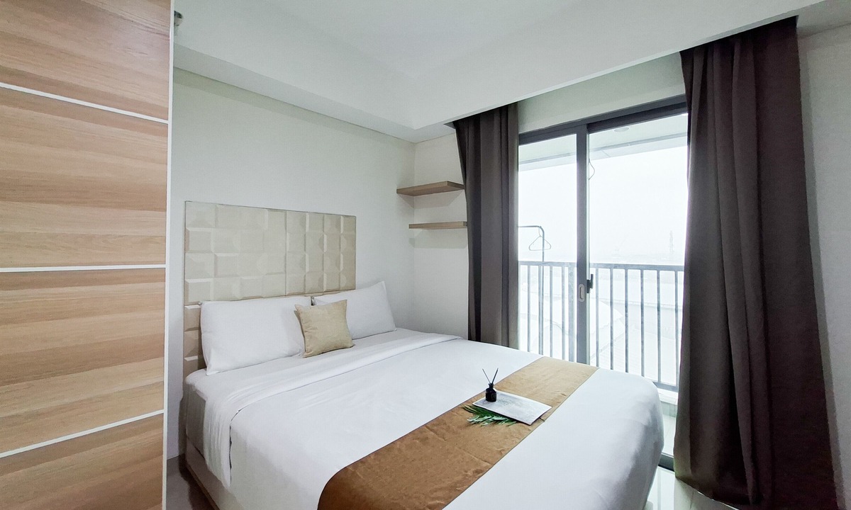 South Tangerang Apartment | Comfortable 1Br Without Living Room At Apartment Bintaro Embarcadero