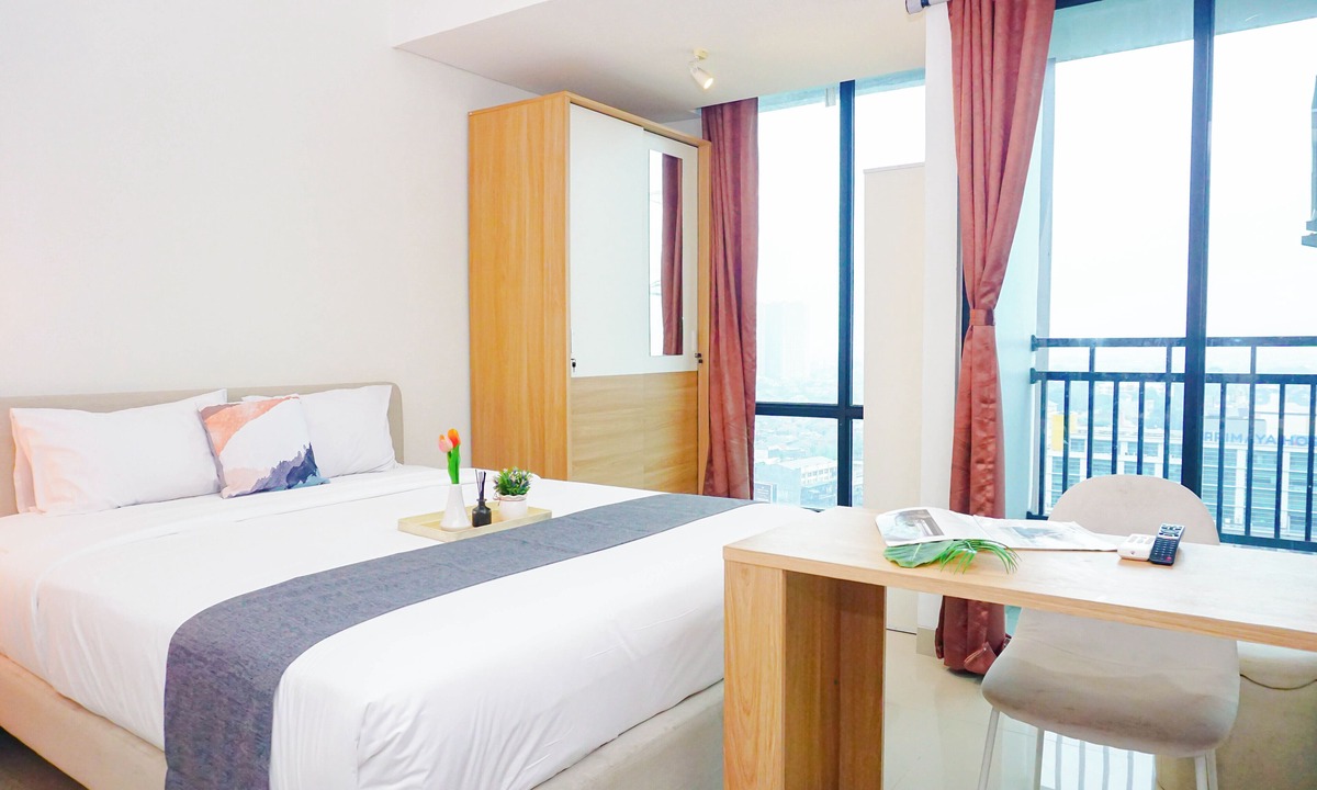 Jakarta Apartment | Relaxing Stay Studio At Apartment Lrt City Bekasi