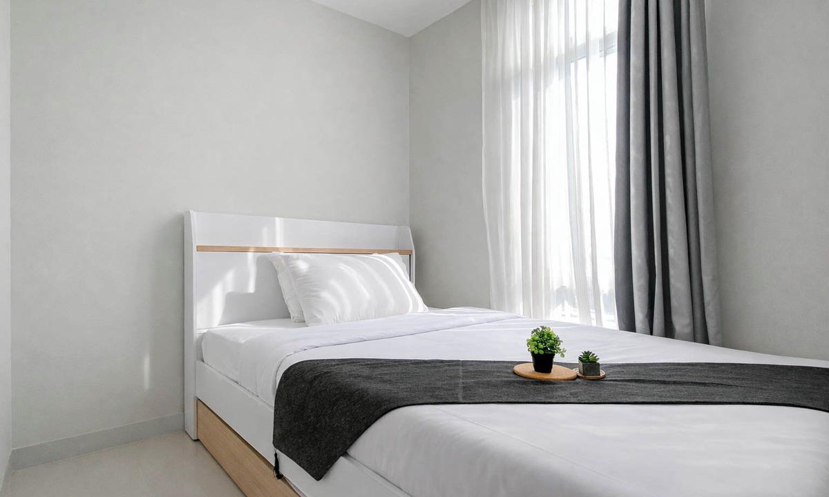 Cikarang Apartment | Neat 2Br For 4 Pax At Vasanta Innopark Apartment