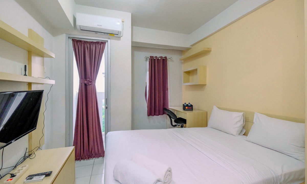 Dramaga Apartment | Simple And Cozy Living Studio At Dramaga Tower Apartment