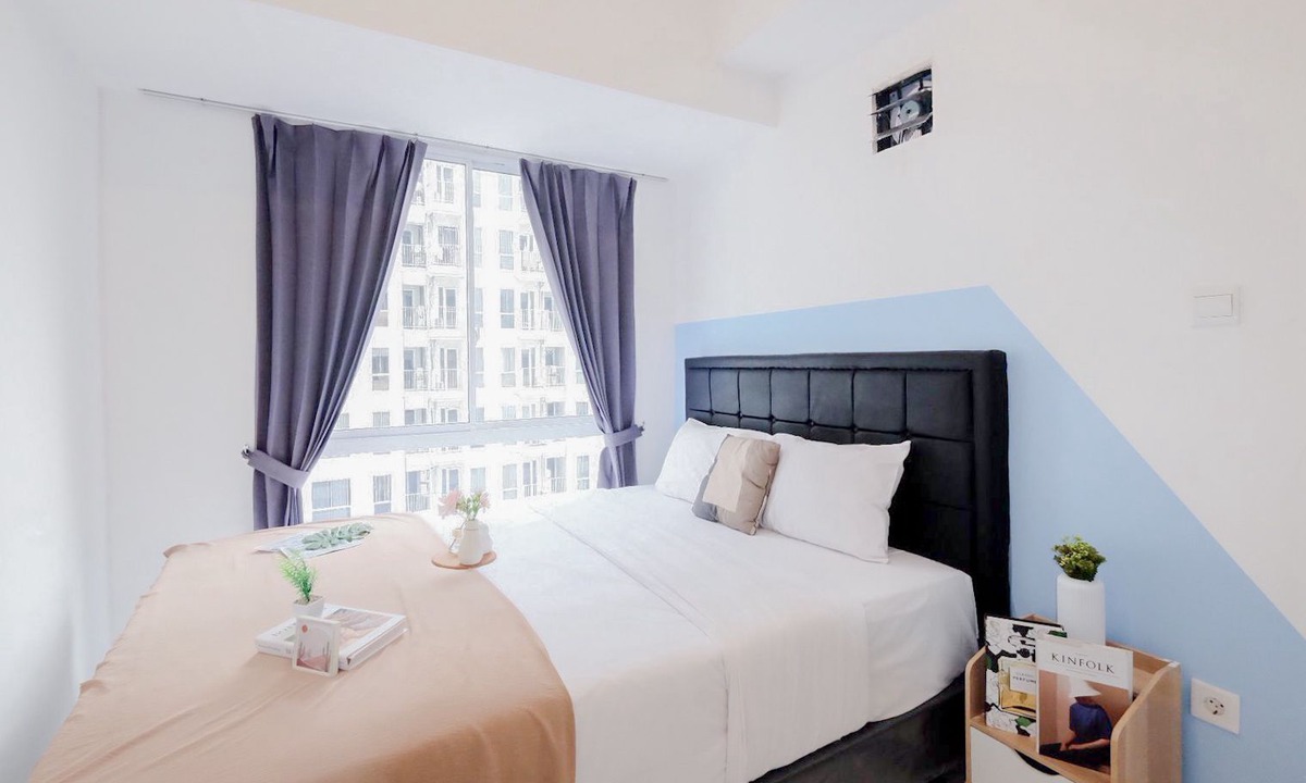 Old Jakarta Apartment | Blue Accent Minimalist 2Br At Tokyo Riverside Pik 2 Apartment