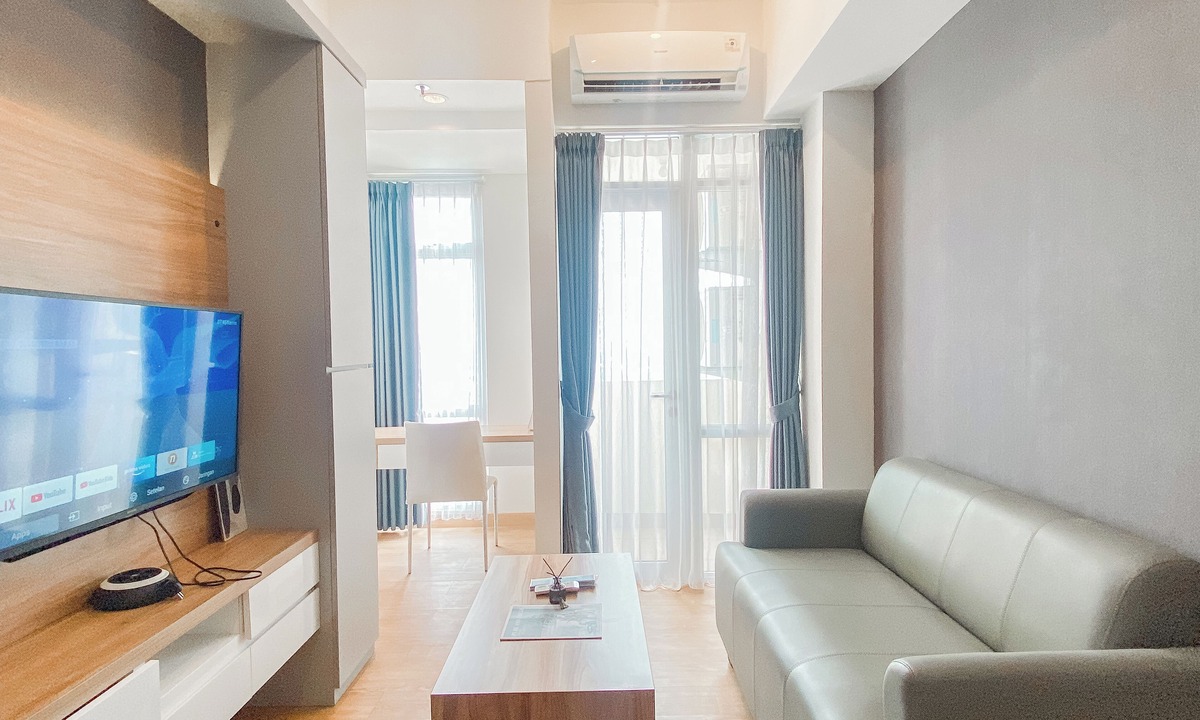 Cikarang Apartment | Spacious and Restful 1BR at Vasanta Innopark Apartment