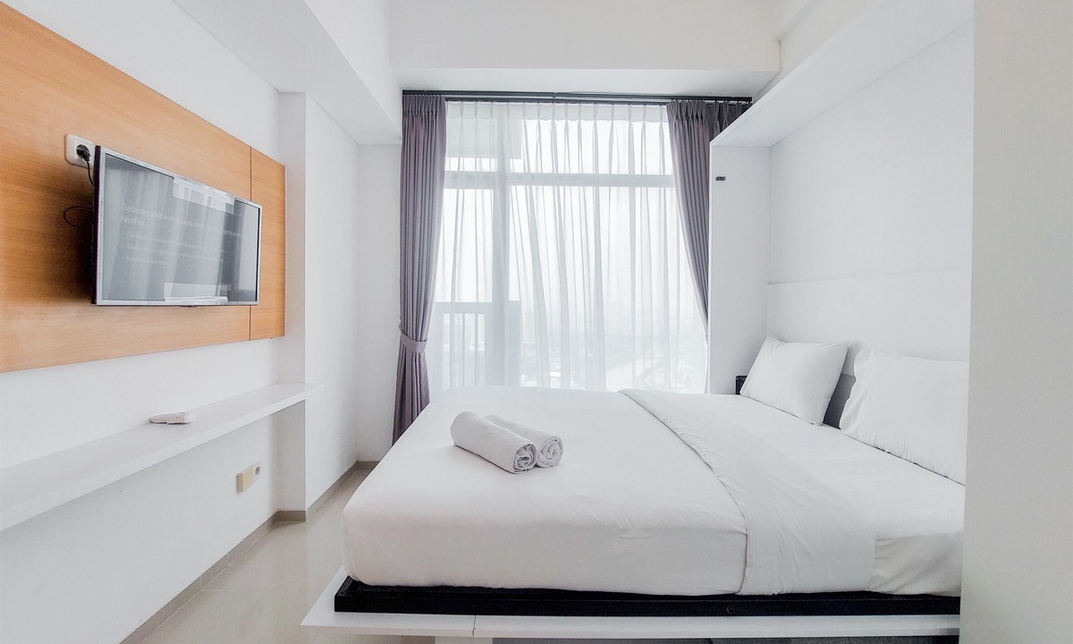 Cikokol Apartment | Cozy Studio High Floor At Tree Park City Cikokol Apartment