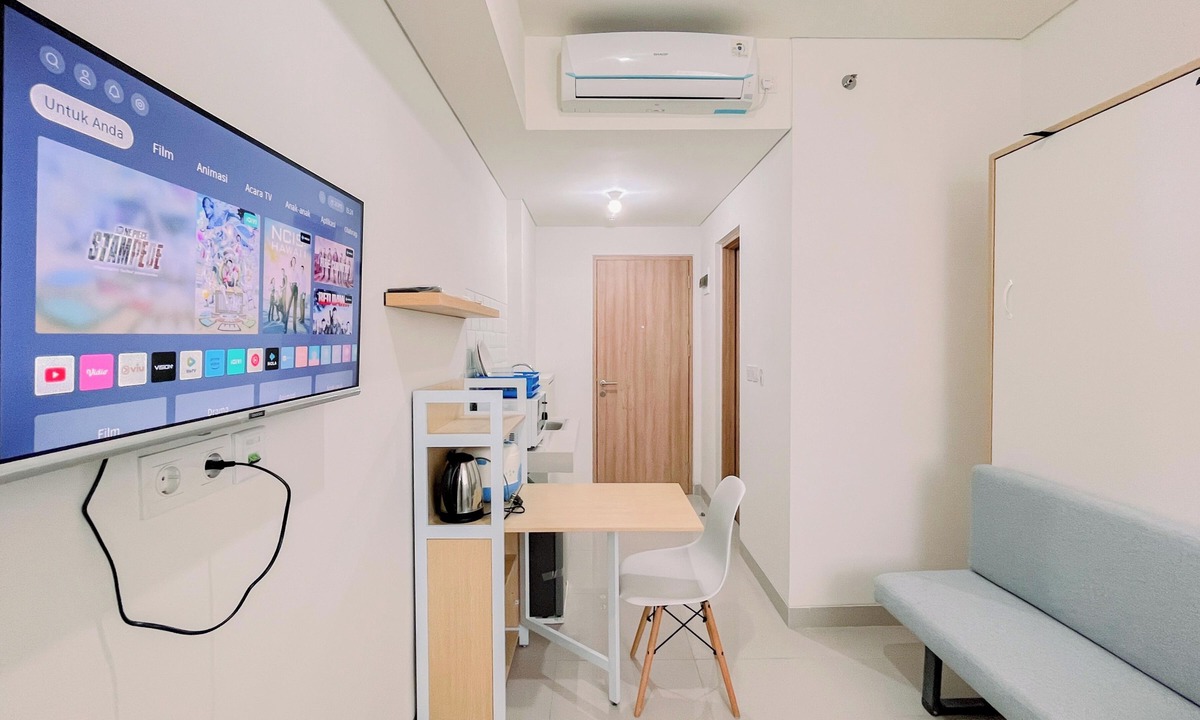 Makassar Apartment | Warm And Comfy Studio Apartment (No Kitchen) Bandaraya - Tallasa City Makassar