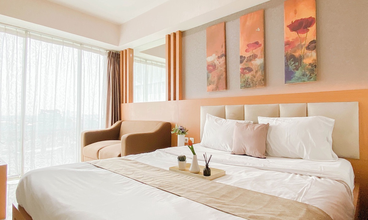 Pekayon Jaya Apartment | Chic And Classic 1Br At Apartment Grand Kamala Lagoon