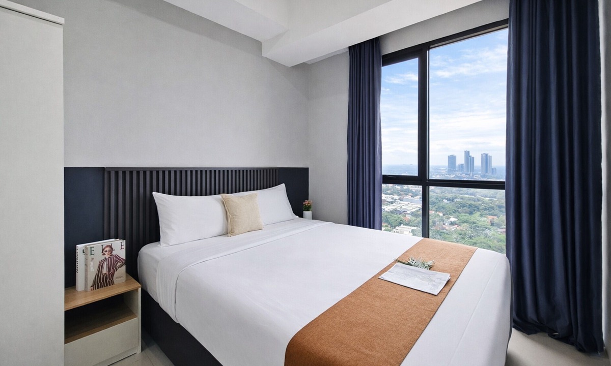 South Tangerang Apartment | Cozy And Minimalist 2Br At The Ayoma Apartment