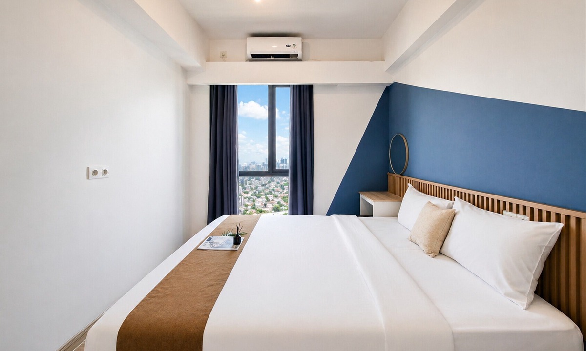 Bumi Serpong Damai Apartment | Comfortable 2Br Apartment With Good Design At Sky House Bsd