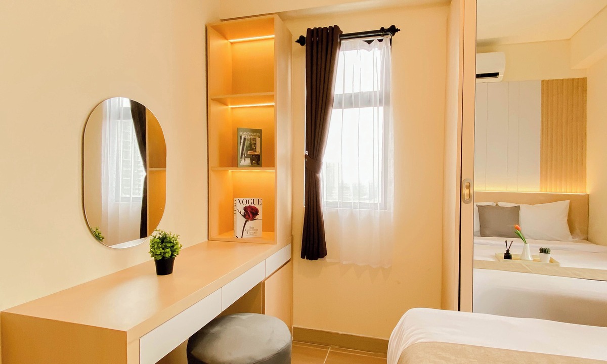 Cikarang Apartment | Modern Versatile 3Br At Meikarta District 2 Apartment