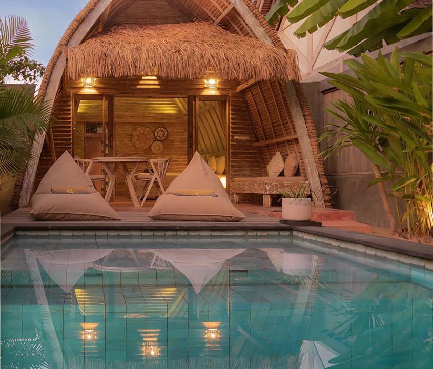 Gili Meno Villa | Private Pool Romantic Villa - Adults Only - VILLA PALMA - Gili Meno