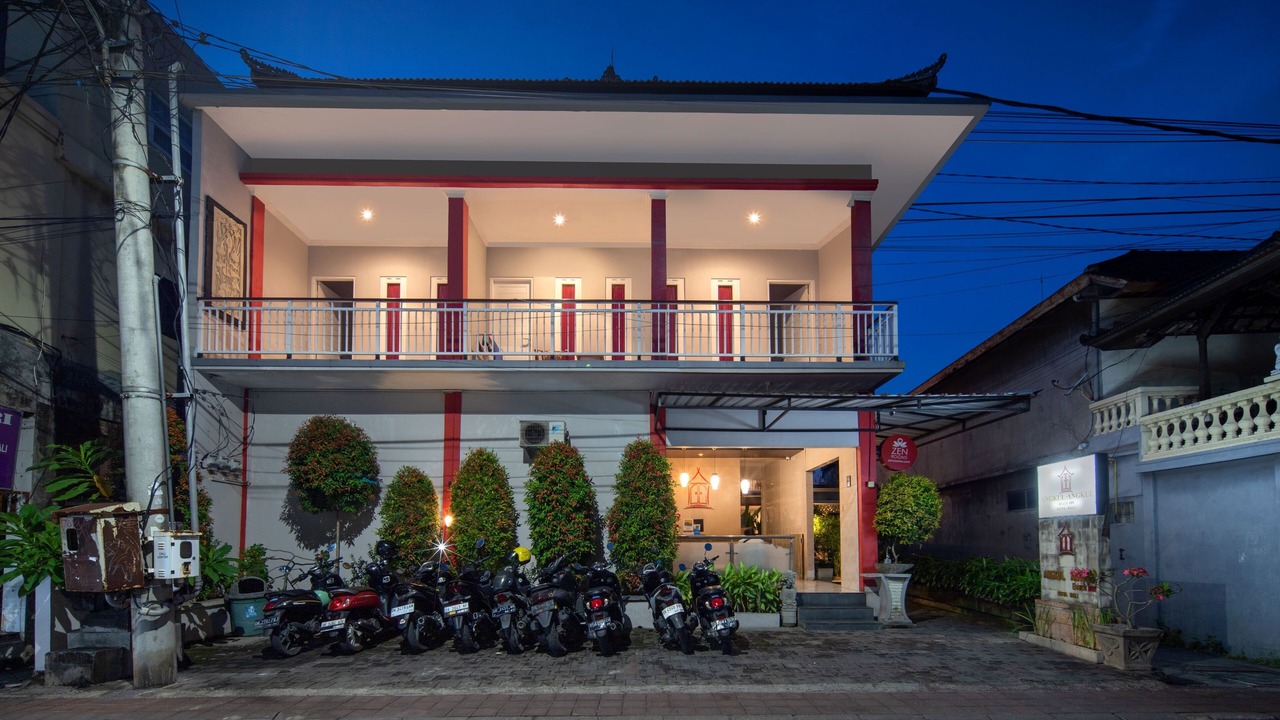 Photo of Buildings in Downtown Kuta