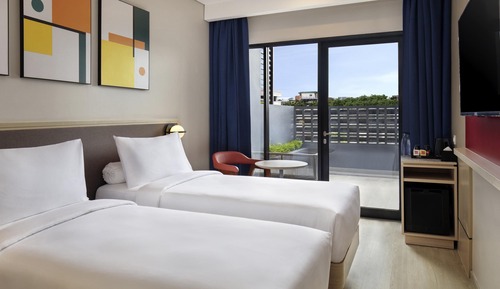 Standard Room, 2 Twin Beds, Balcony
