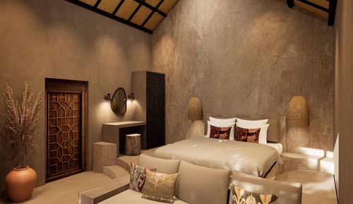 Deluxe Villa, Courtyard View