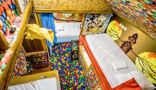Design Shared Dormitory, Mixed Dorm (3P Dorm with AC)