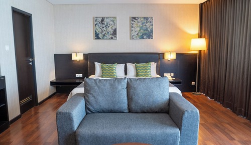 Junior suite with balcony sea view