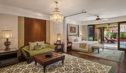 St Regis, Suite, 1 King Bed, Private Pool, Garden View