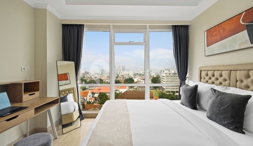 Apartment, 2 Bedrooms, City View