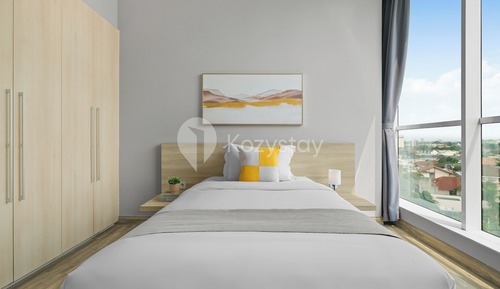 Apartment, 2 Bedrooms, City View