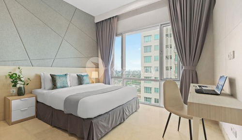 Apartment, 2 Bedrooms, City View