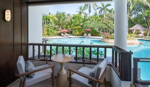 Room, 2 Double Beds, Lagoon View (Lagoon Access)