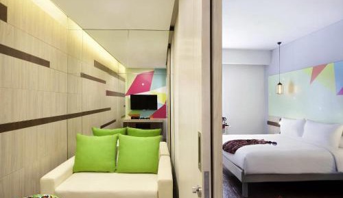Family Room with One Double Bed and Sofa