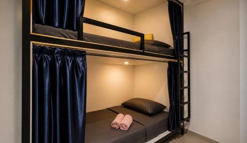 Single Bed in Dormitory Room