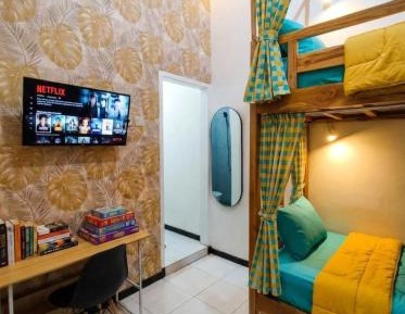 Bed in 4-Bed Mixed Dormitory Room