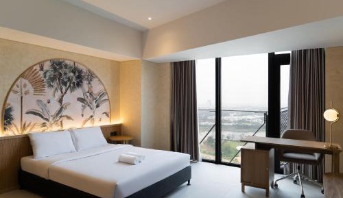 Two-Bedroom Apartment with Balcony