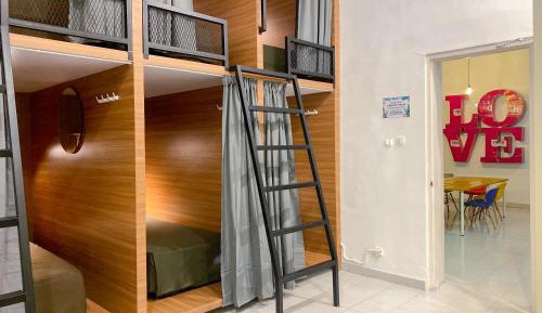 Bed in 8-Bed Dormitory Room
