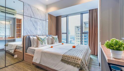 Family Two-Bedroom Apartment with Free Wifi and Bathtub