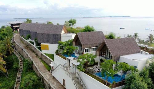 One-Bedroom Hillside Villa with Private Pool and Sea View