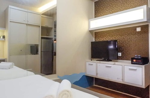 Surabaya Apartment | Trendy and Tidy Studio Room at Puri Mas Apartment