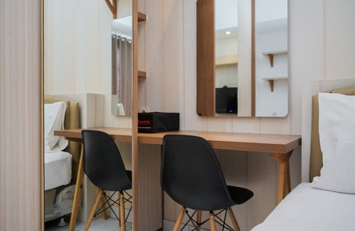 Bumi Serpong Damai Apartment | Minimalist And Warm Studio Casa De Parco Apartment