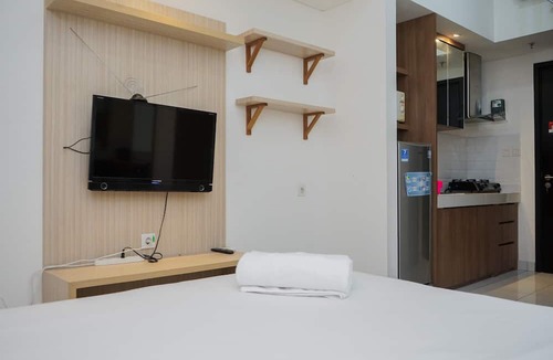 Bumi Serpong Damai Apartment | Minimalist And Warm Studio Casa De Parco Apartment