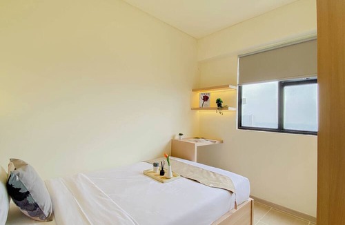 Cikarang Apartment | Neat 3Br For 4 Pax At Meikarta District 2 Apartment
