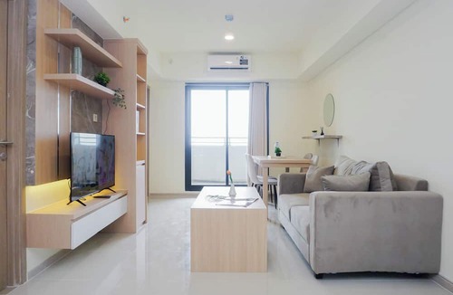 Cikarang Apartment | Neat 3Br For 4 Pax At Meikarta District 2 Apartment