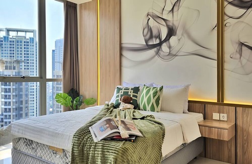 Jakarta Apartment | Adelia By SanLiving - 3BR - Private Lift