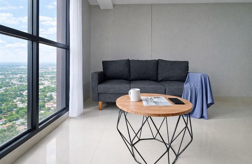 Serpong Apartment | Homey And Spacious 3Br With City View At Apartment The Ayoma