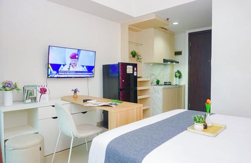 Jakarta Apartment | Relaxing Stay Studio At Apartment Lrt City Bekasi