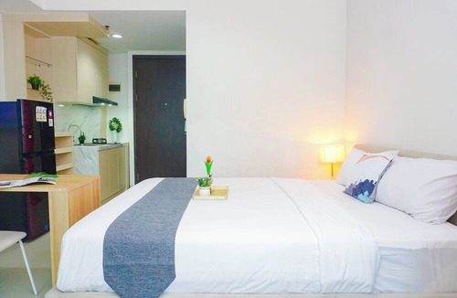 Jakarta Apartment | Relaxing Stay Studio At Apartment Lrt City Bekasi