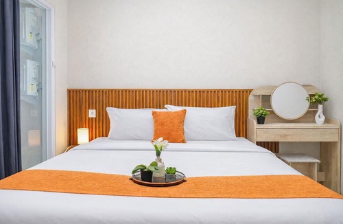 Kedungmanggu Apartment | Tranquil 1Br At Royal Sentul Park Apartment