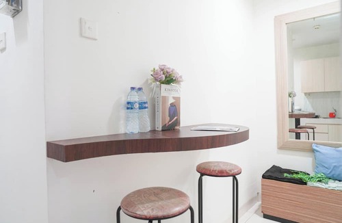 Citaringgul Apartment | Compact White 1Br At Sentul Tower Apartment