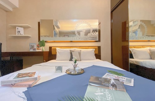 Pluit Apartment | Brand New And Modern Studio Green Bay Pluit Apartment With Seaview