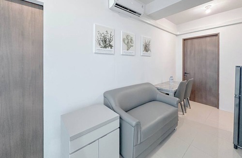 Surabaya Apartment | Combined Grey Toned 2Br Apartment At The City Square Surabaya
