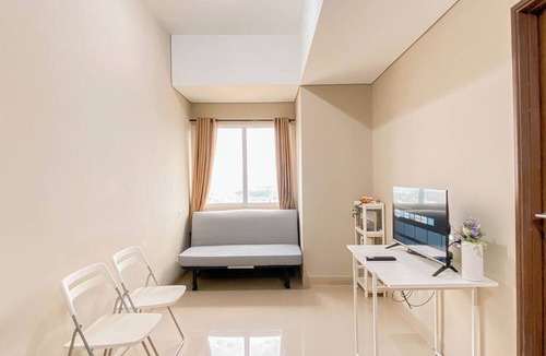 Kedungmanggu Apartment | Cream Tone 1Br At Royal Sentul Park Apartment