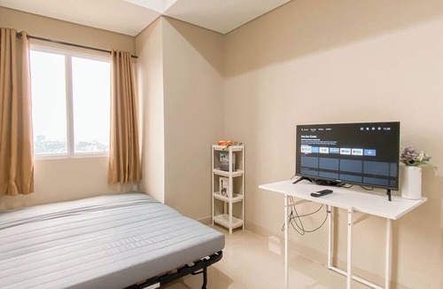 Kedungmanggu Apartment | Cream Tone 1Br At Royal Sentul Park Apartment
