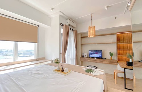 Cikarang Apartment | Cozy And Functional Studio Apartment At Vasanta Innopark